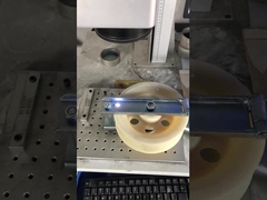 อุปกรณ์ขนส่ง คาเบิ้ลโรลเลอร์ที่มีไฟ / ไฟยับยั้ง sheave และ pulley อลูมิเนียม