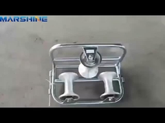 กว้าง 80-150 มิลลิเมตรของท่อ C ซีรีส์ โรลเลอร์ป้องกันทางเข้าสายเคเบิล