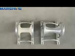 อลูมิเนียมเหล็กท่อการสนับสนุนเคเบิล โรลเลอร์พื้นเคเบิลพลังงานไฟฟ้า โรลเลอร์พูล